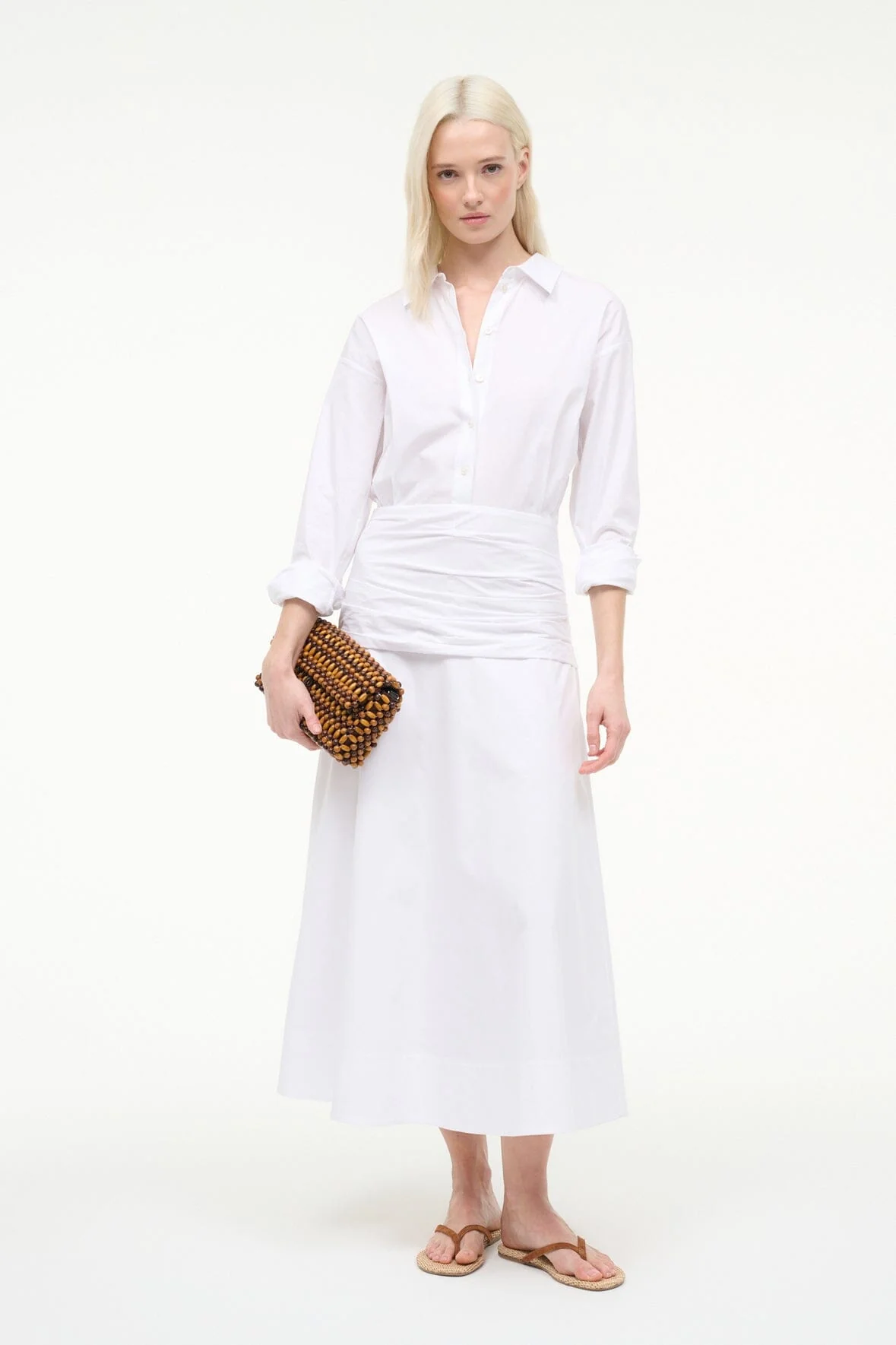 INDYA DRESS | WHITE