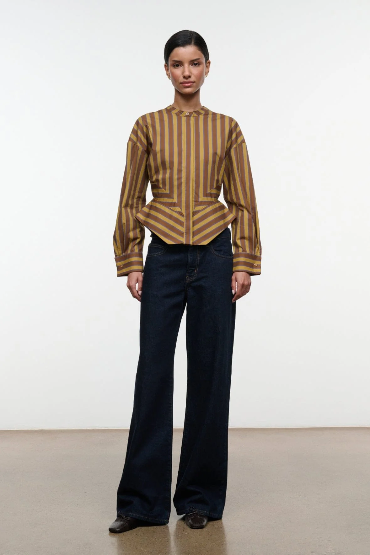 RHYS TOP | CIGAR STRIPE