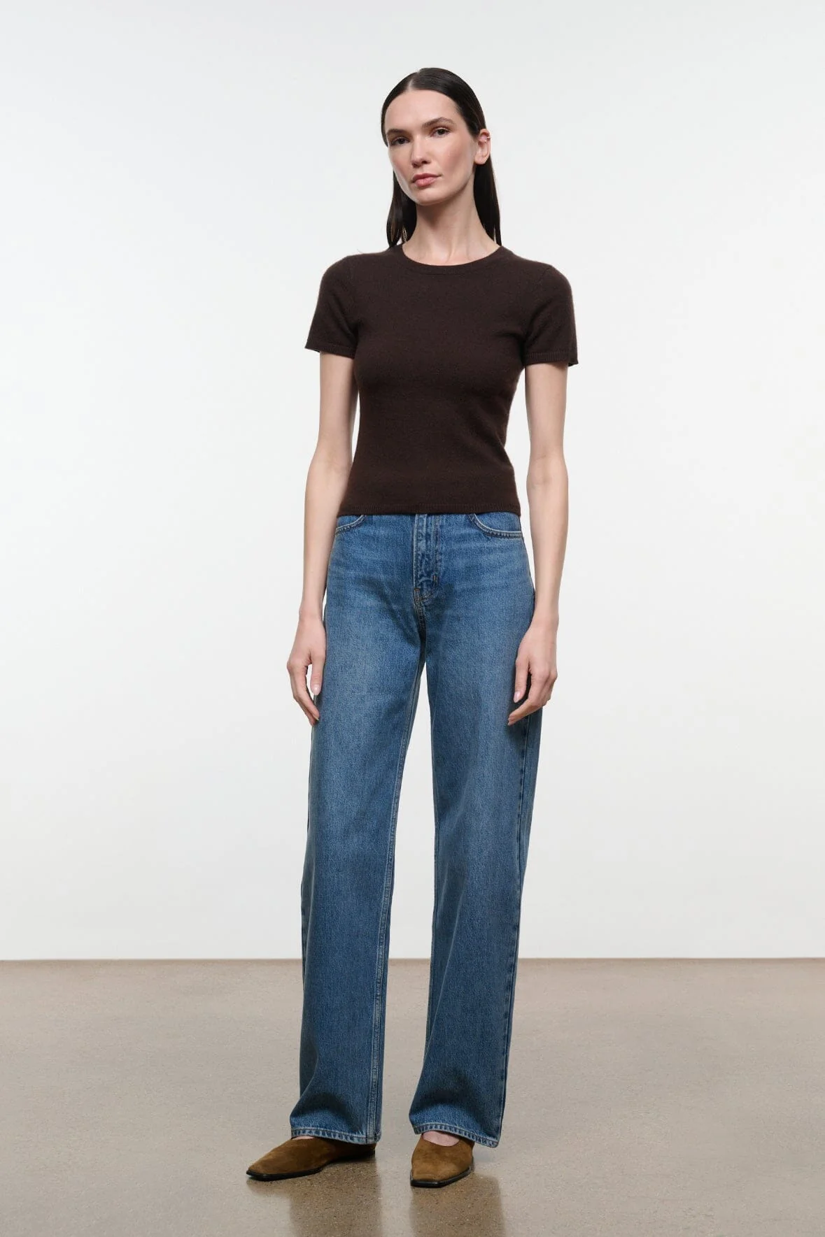 LEO HIGH RISE JEAN | VINTAGE WASH