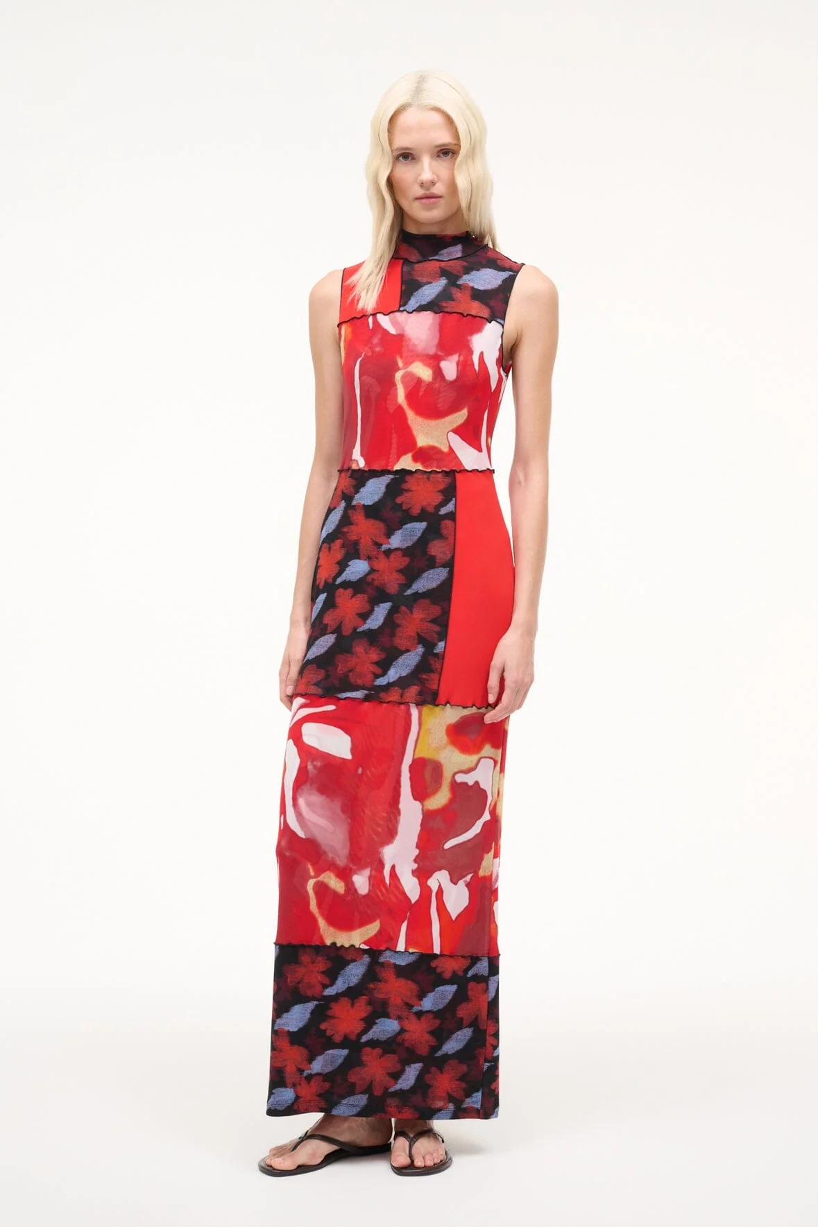 RUBY DRESS | RED ZONE MULTI