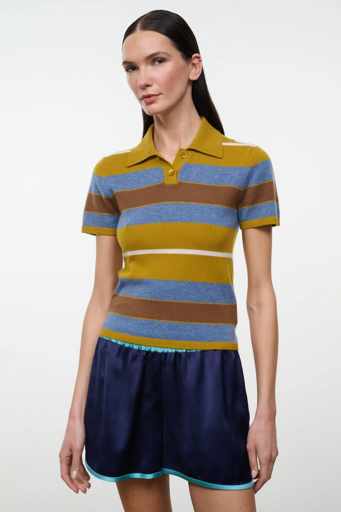 GINO CASHMERE SWEATER | CANYON STRIPE