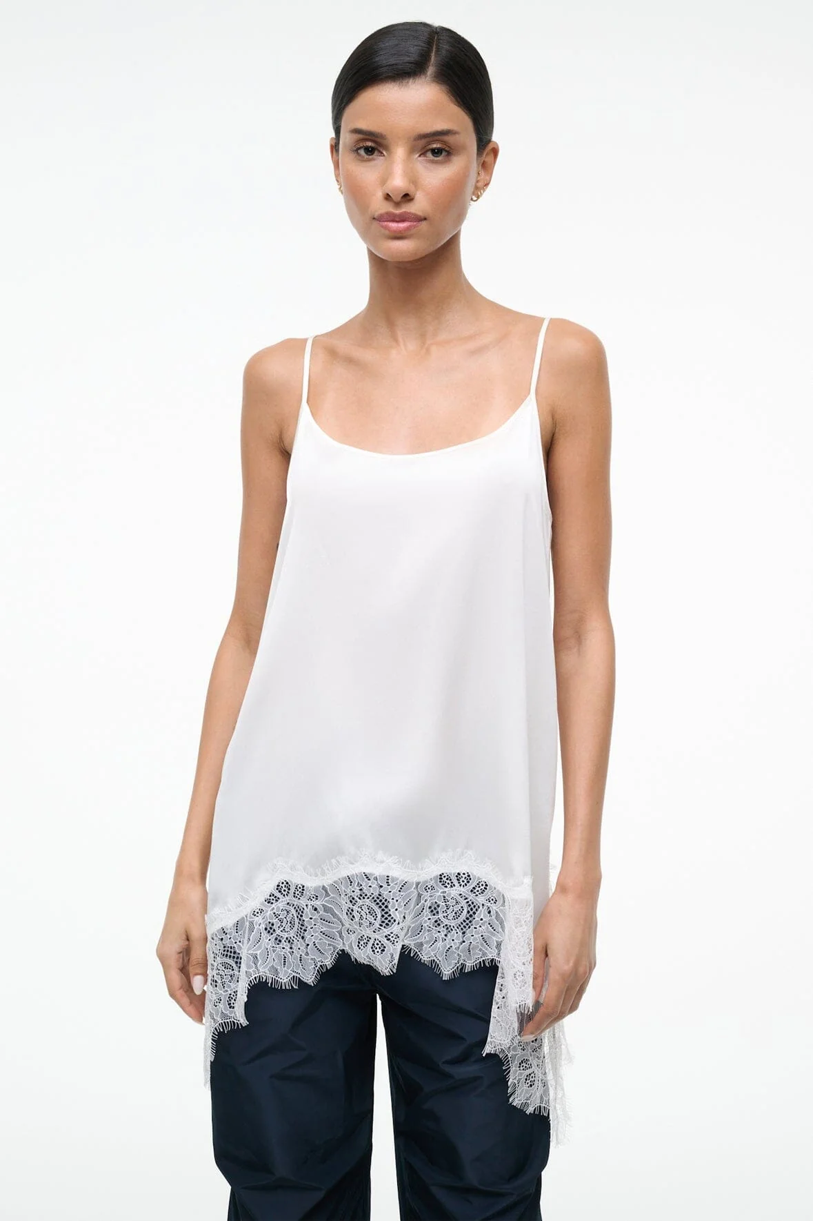CHLOE SILK CAMI | IVORY