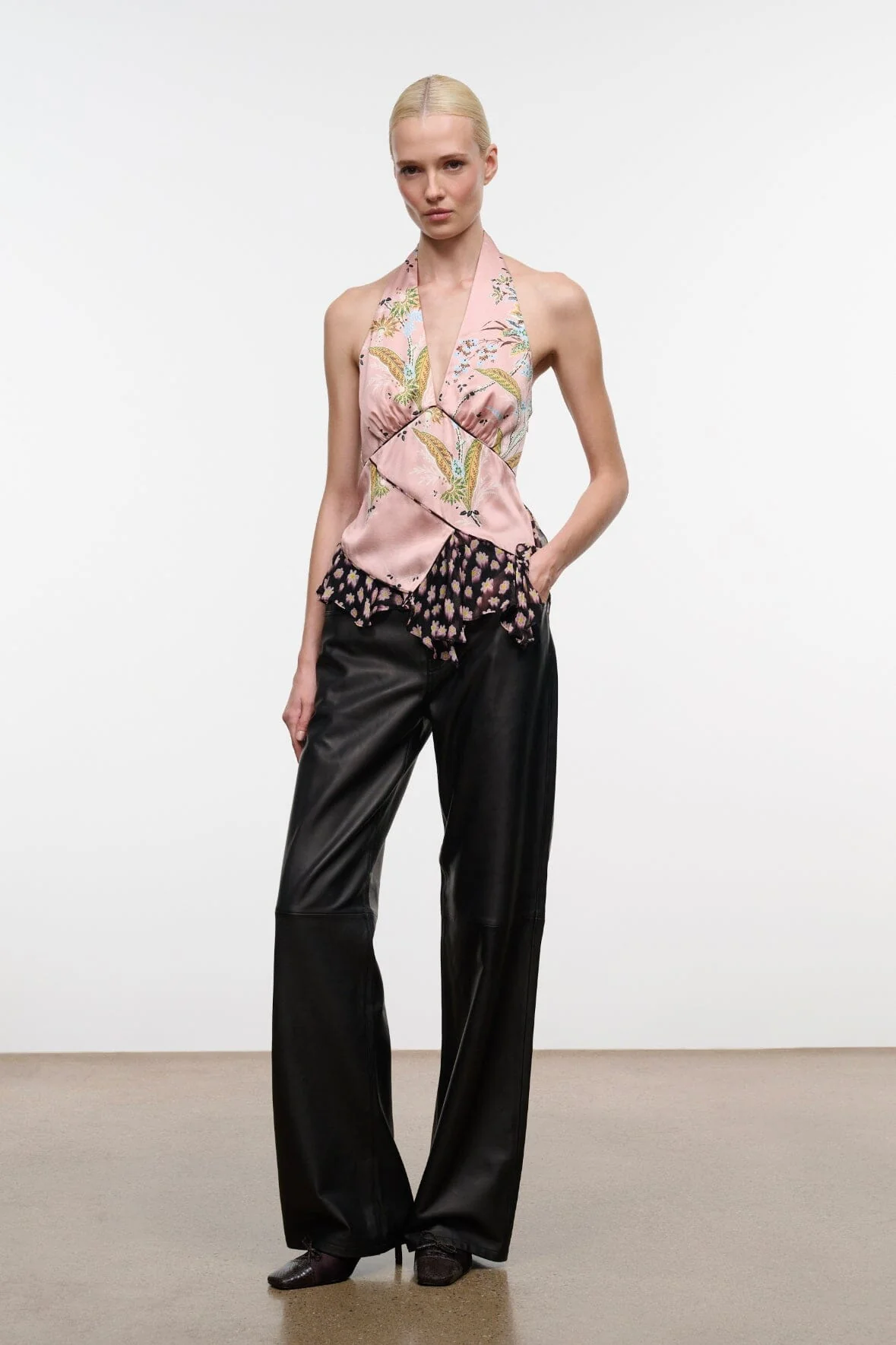 MAEVA SILK TOP | TAPESTRY ROSE MULTI