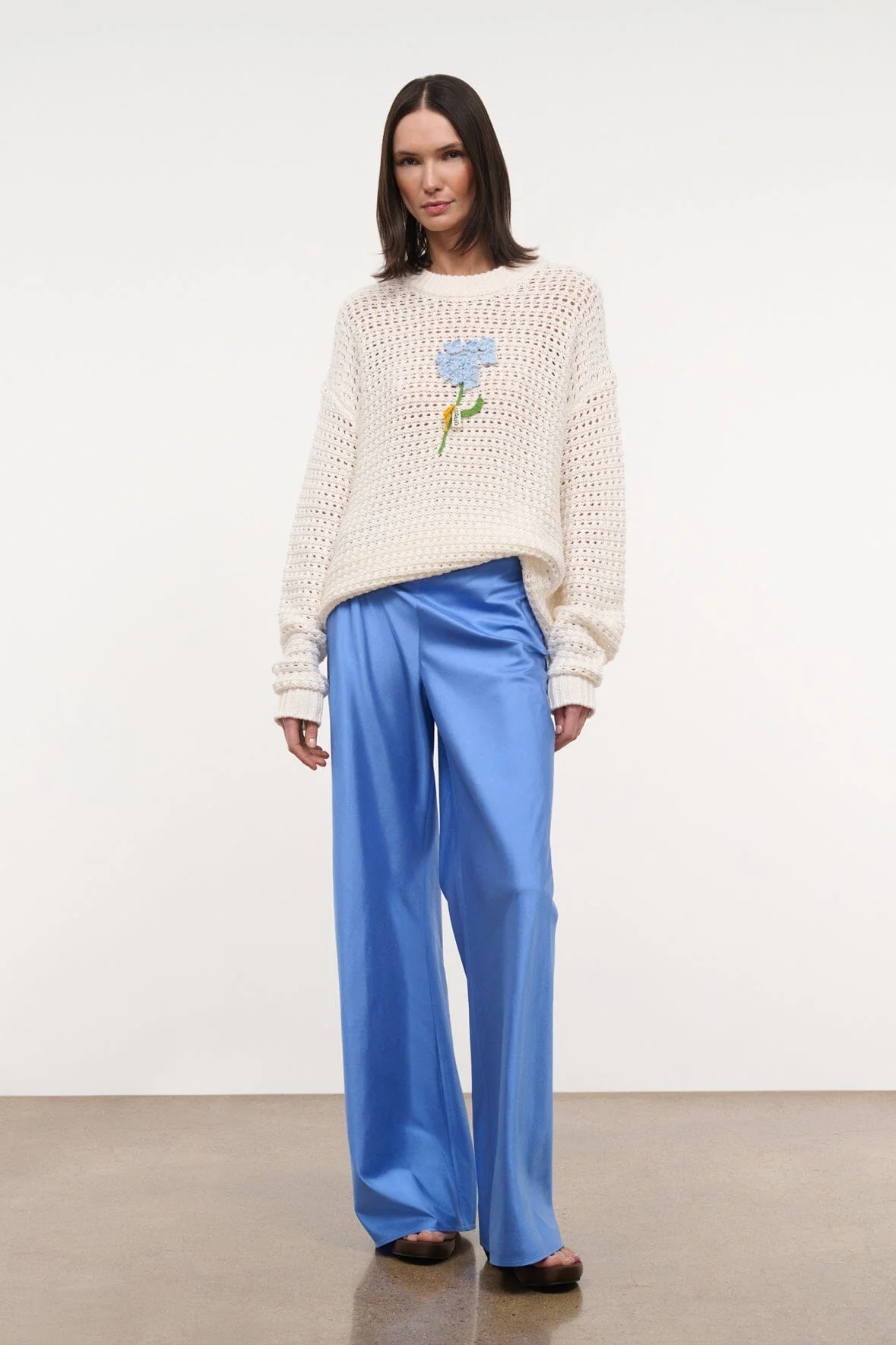 GIADA SWEATER | NANTUCKET HYDRANGEA