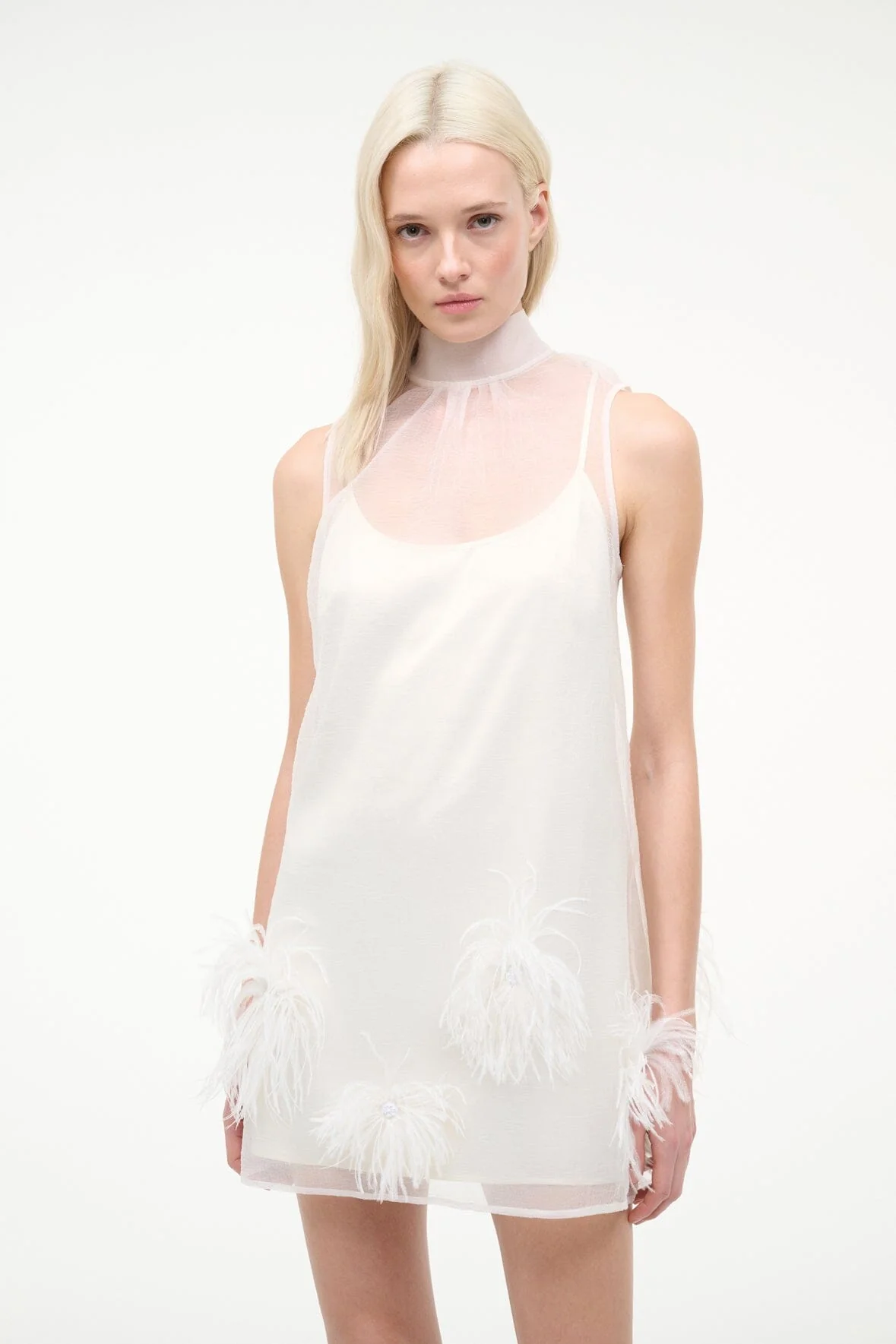 ALBEE MINI DRESS | WHITE