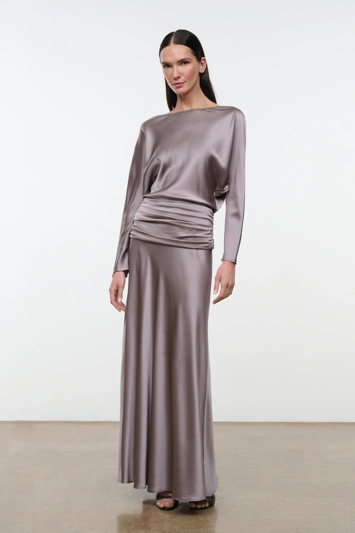 FREDA SILK DRESS | ZINC
