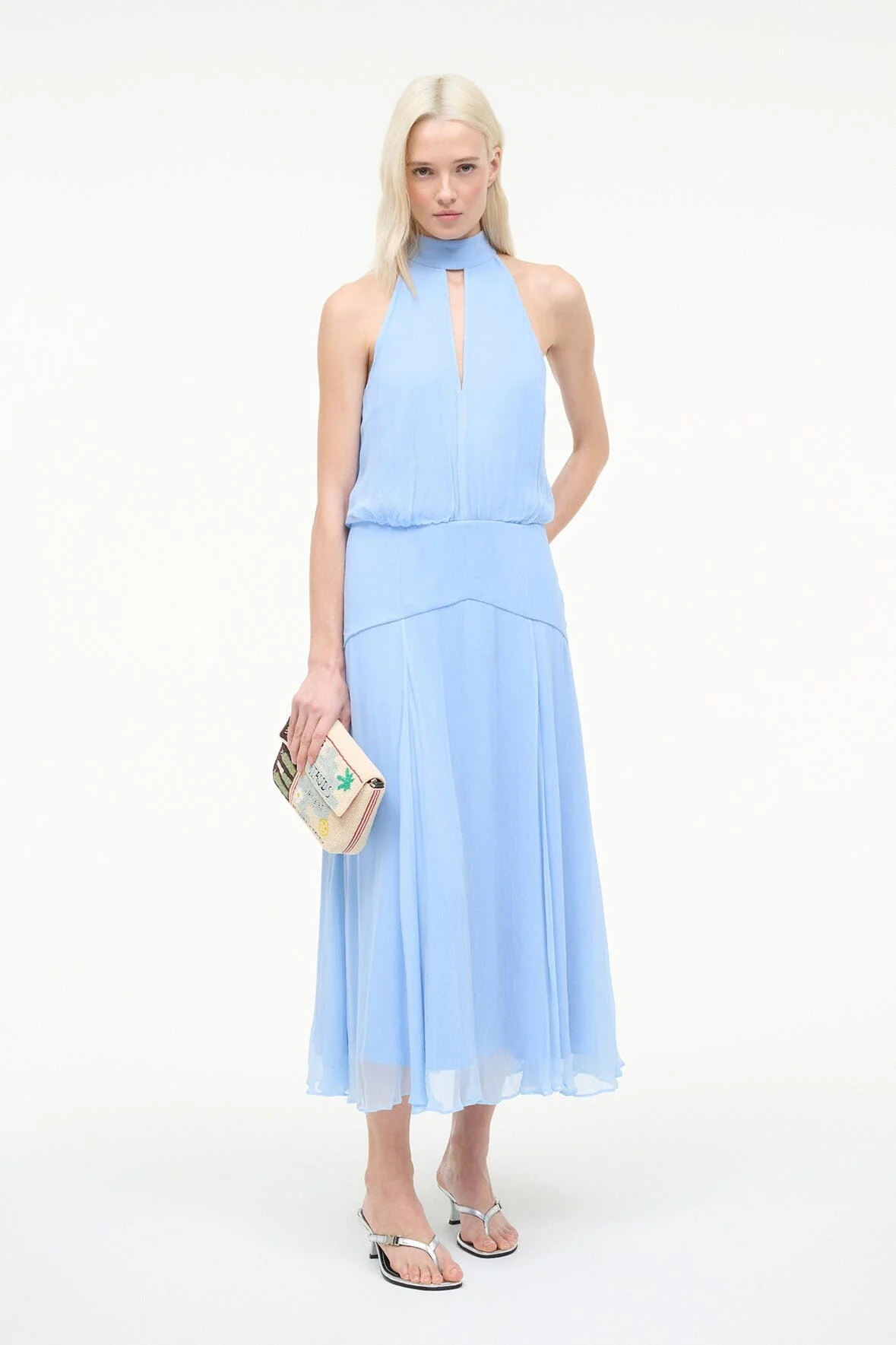 CAMRYN DRESS | CLEAR BLUE