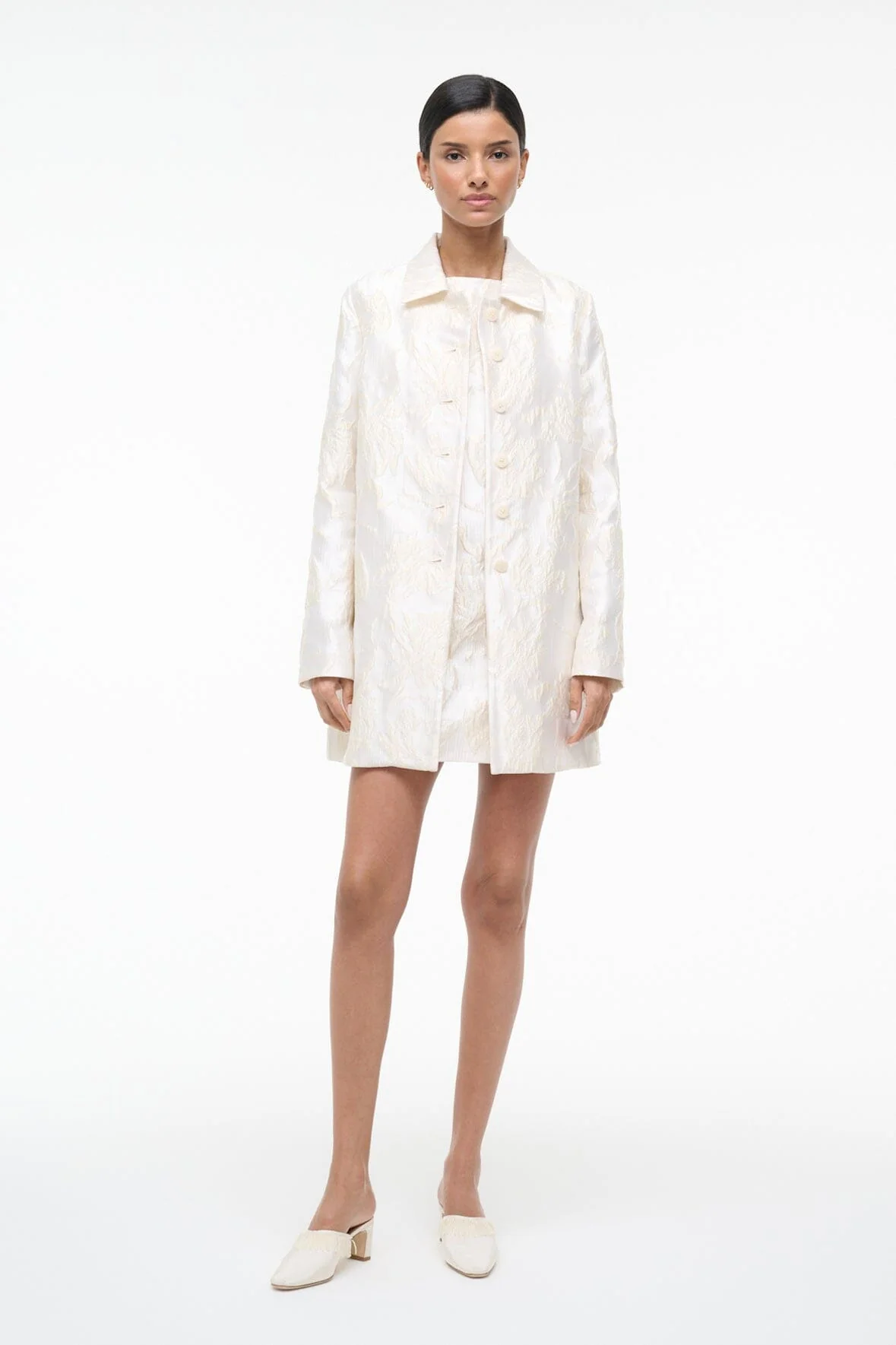 HALTON JACKET | BOTANICA IVORY
