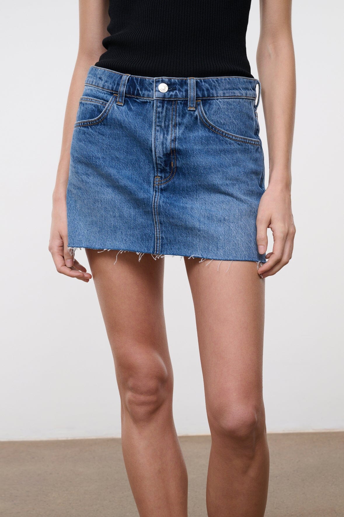 BECK MINI SKIRT | VINTAGE WASH - Image 2