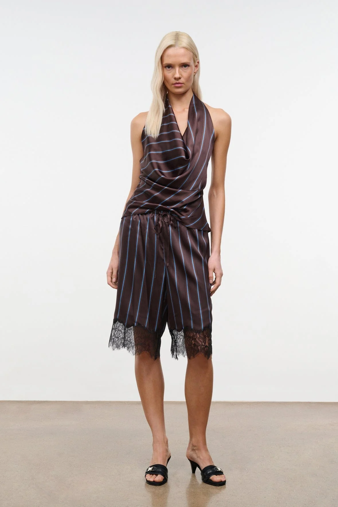 VERANO SILK SHORT | REDONDO STRIPE