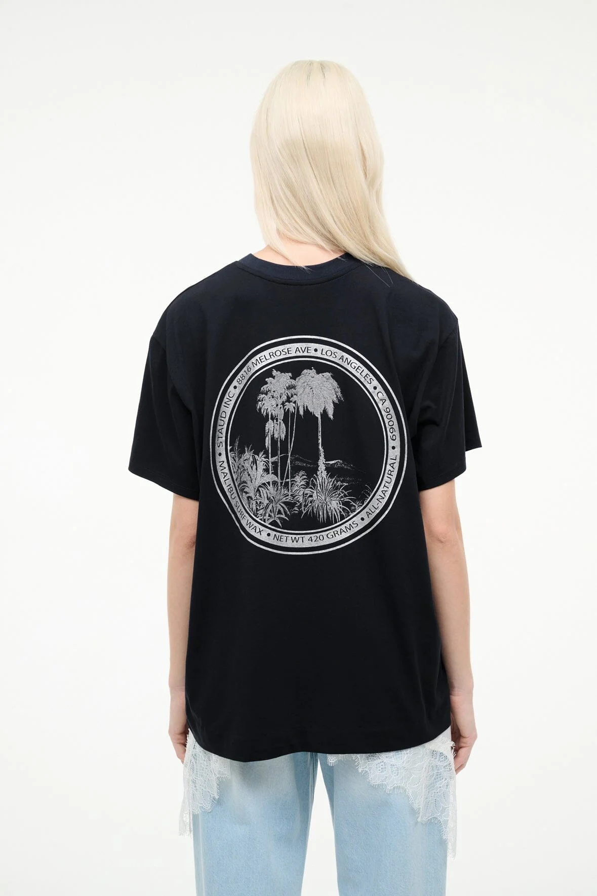 NEWPORT OVERSIZED TEE | GOOD VIBES - Image 2