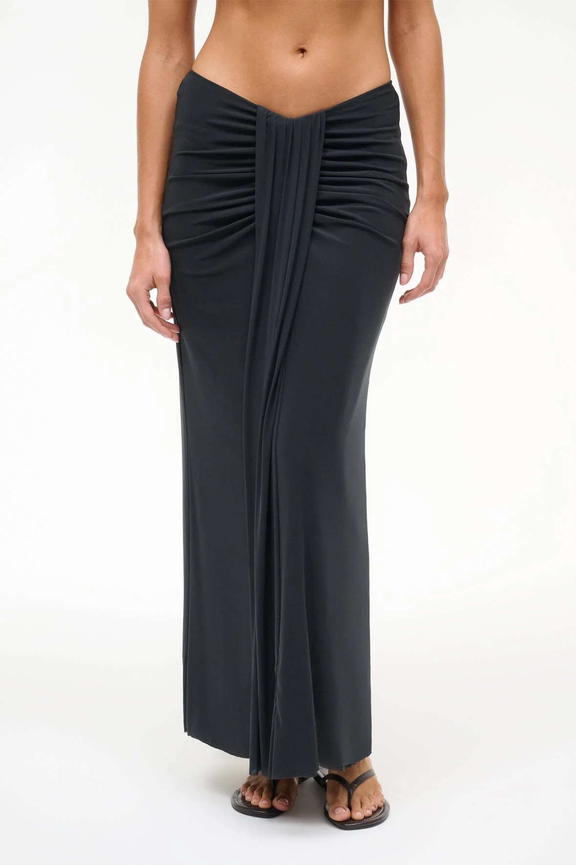 SORAYA MESH SKIRT | BLACK - Image 2