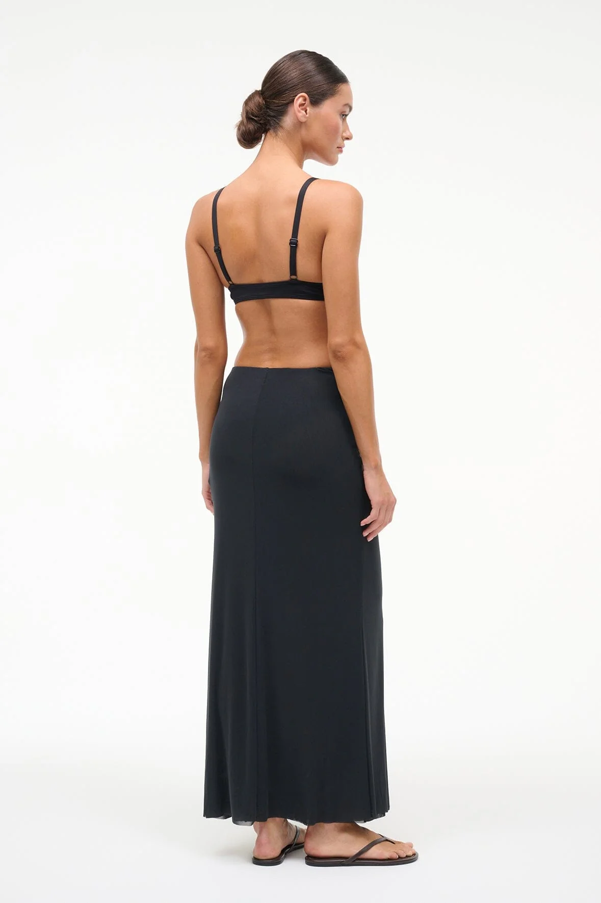SORAYA MESH SKIRT | BLACK - Image 3