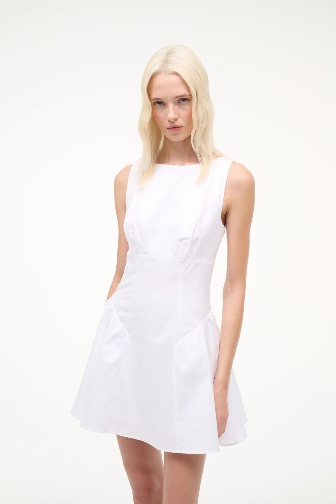 GWEN MINI DRESS | WHITE