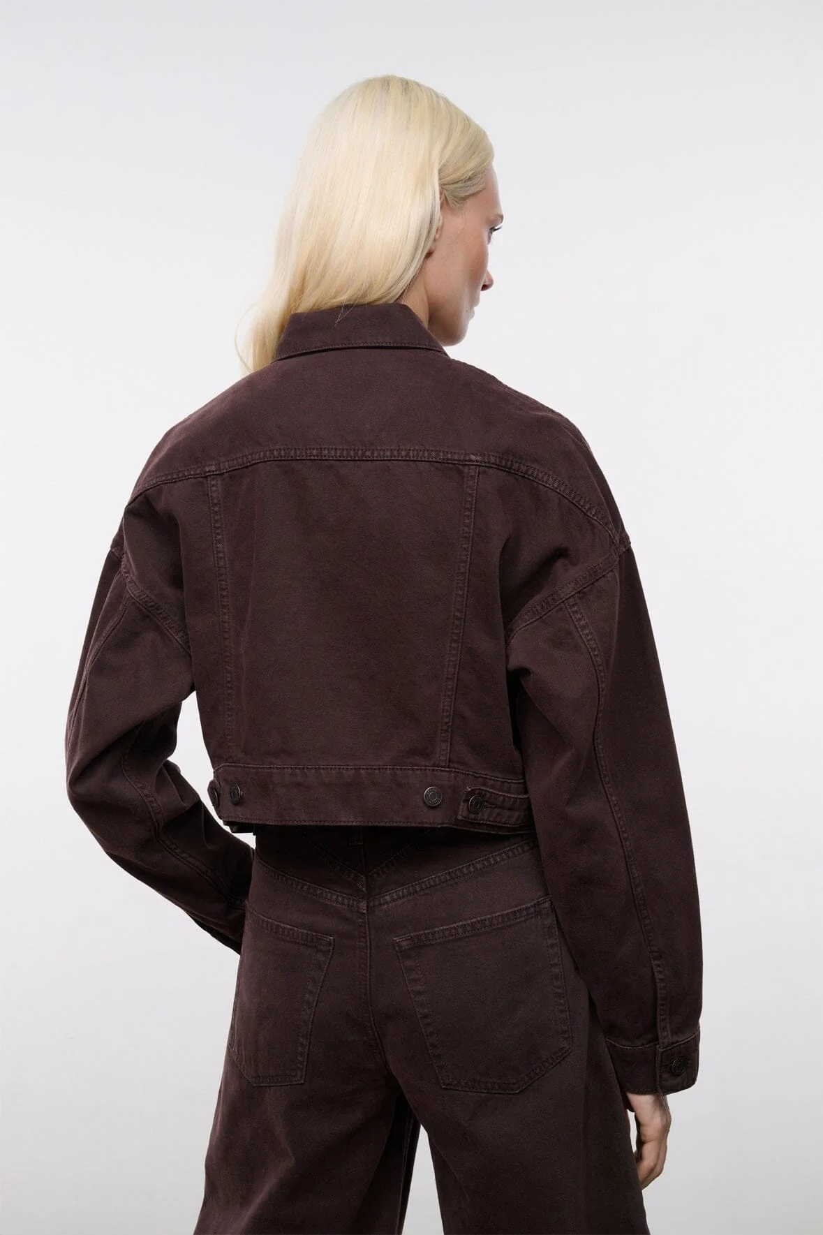 GLEN DENIM JACKET | EARTH - Image 6