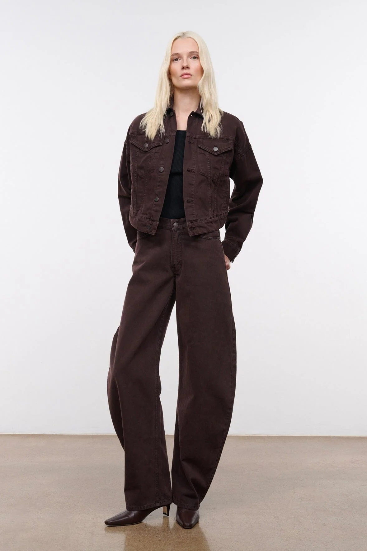 GLEN DENIM JACKET | EARTH - Image 5