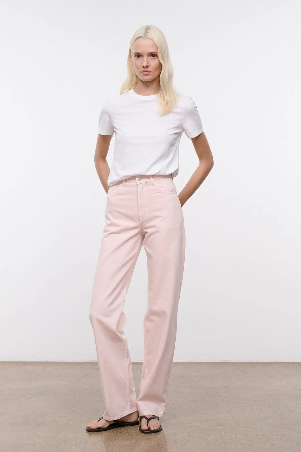 LEO HIGH RISE JEAN | ROSE