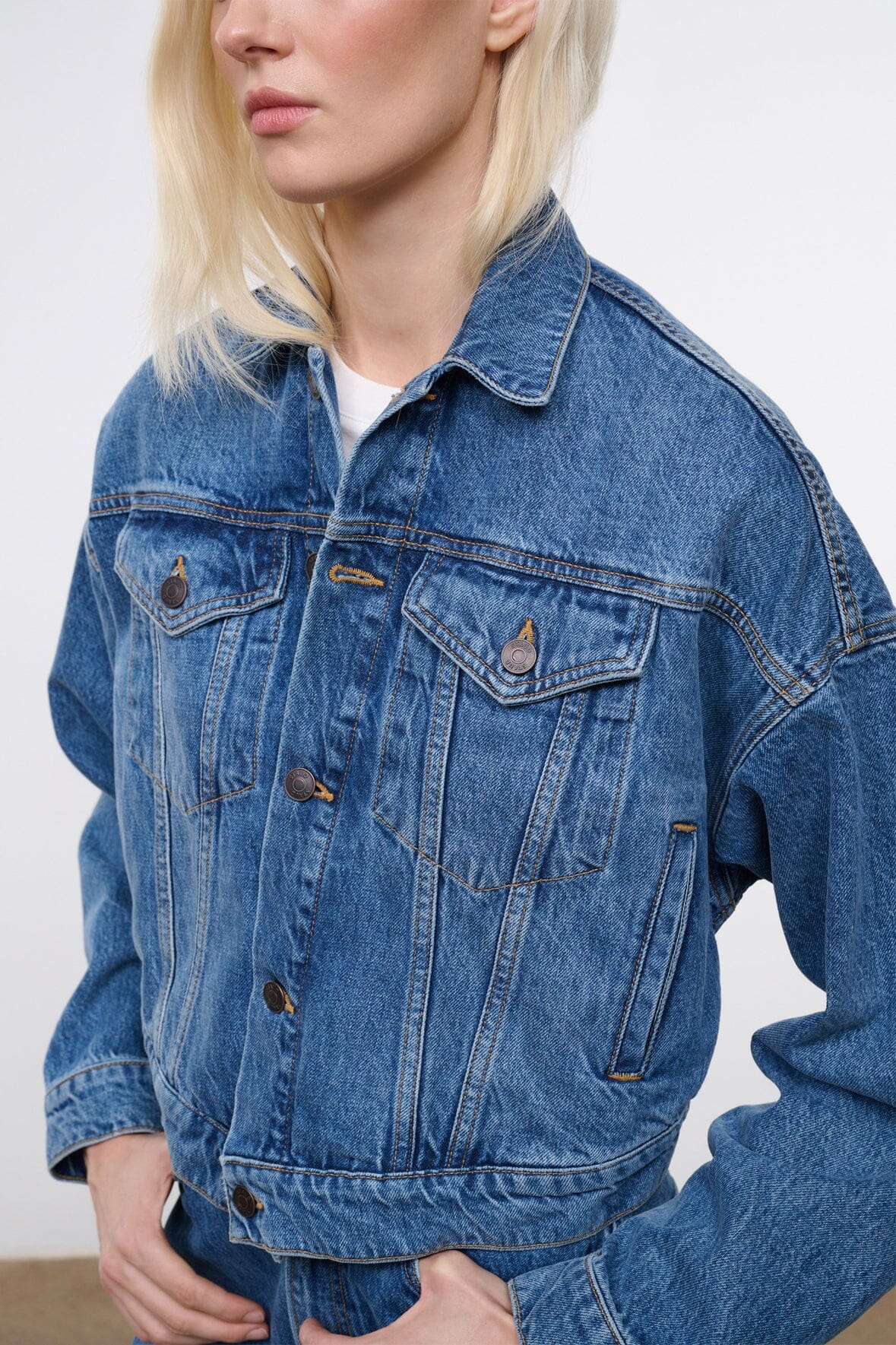 GLEN DENIM JACKET | VINTAGE WASH - Image 6