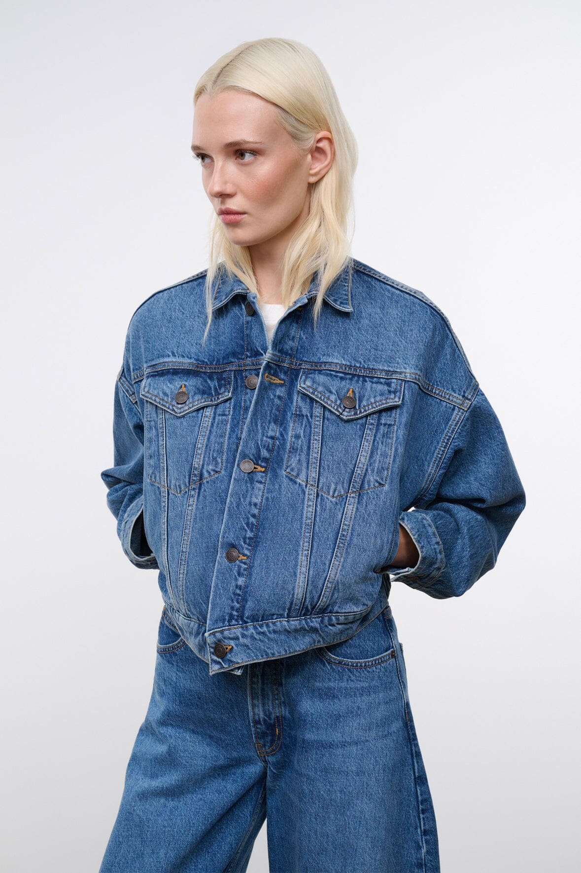 GLEN DENIM JACKET | VINTAGE WASH - Image 4