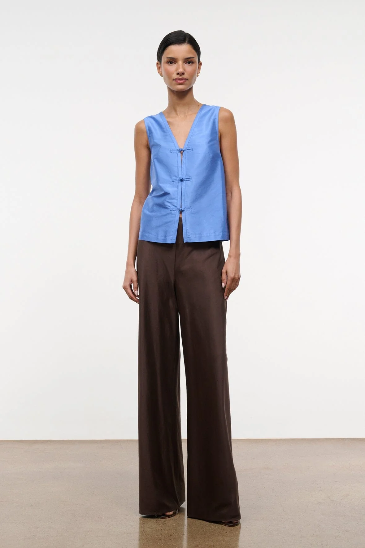 SAMI SILK DUPIONI TOP | COAST