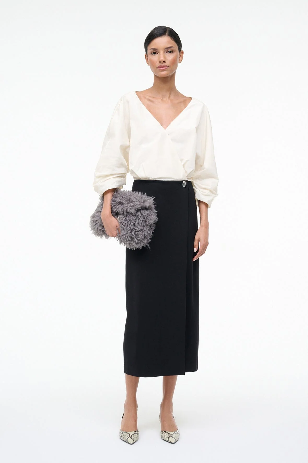 ORION DRESS | IVORY BLACK