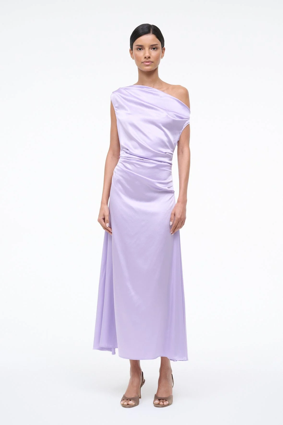 PHARE SILK DRESS | WISTERIA