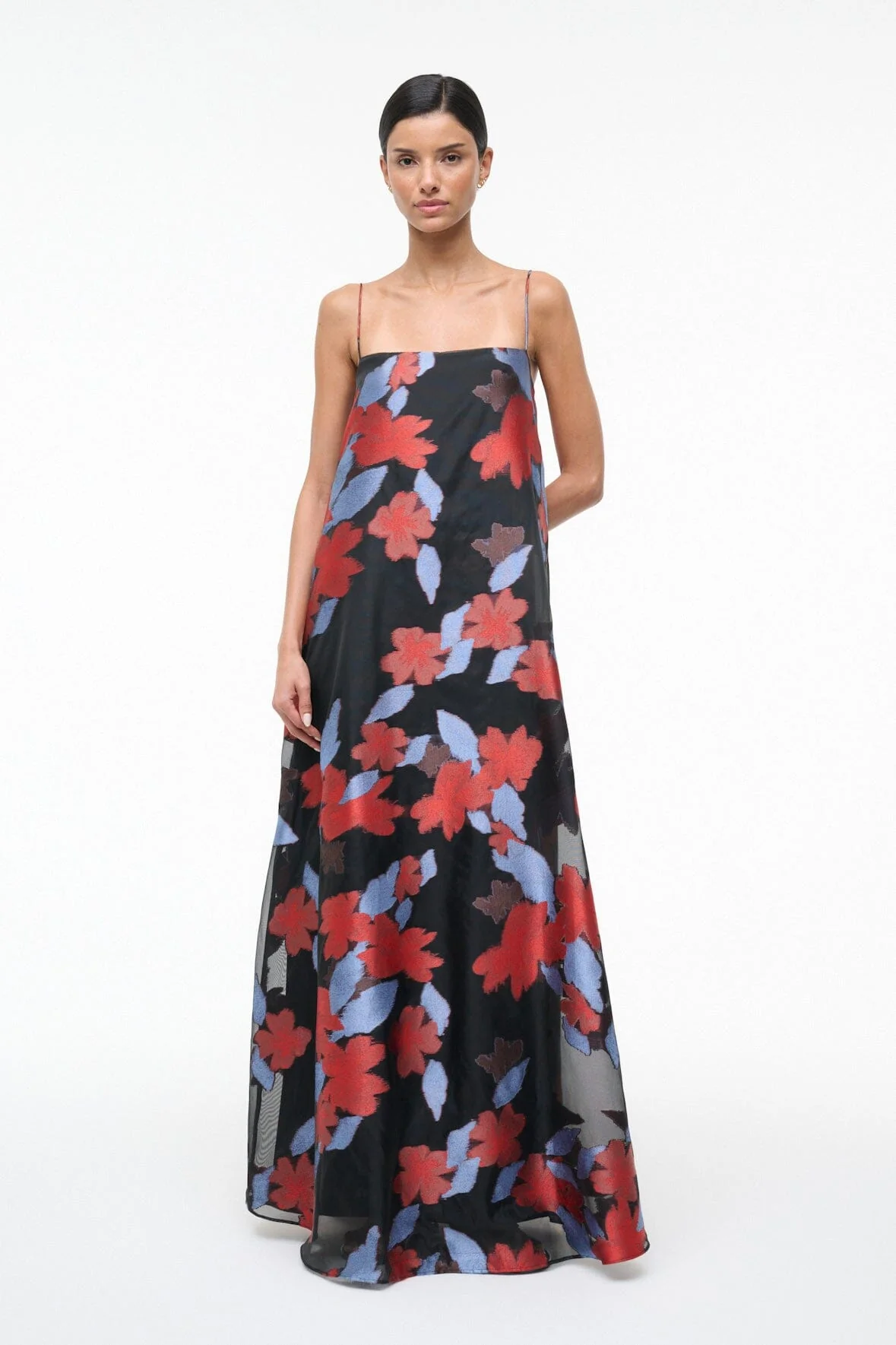 DELFINA DRESS | NIGHT GARDEN