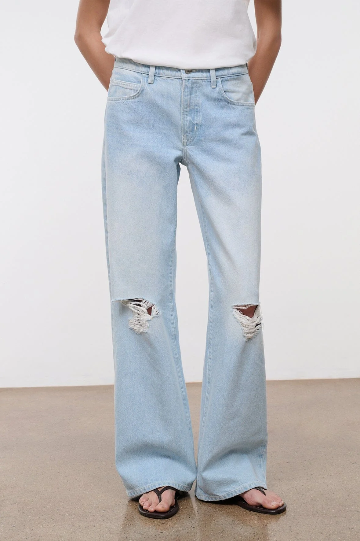 GUS DISTRESSED RELAXED JEAN | SALT WASH - Image 4