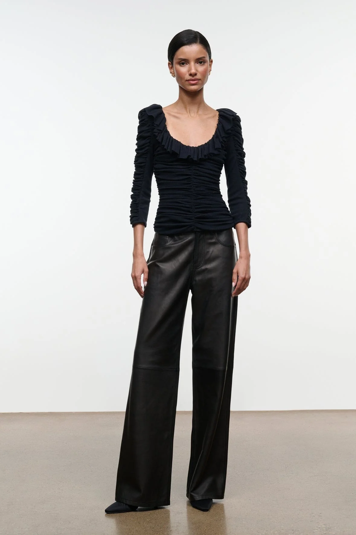 GRETTA TOP | BLACK
