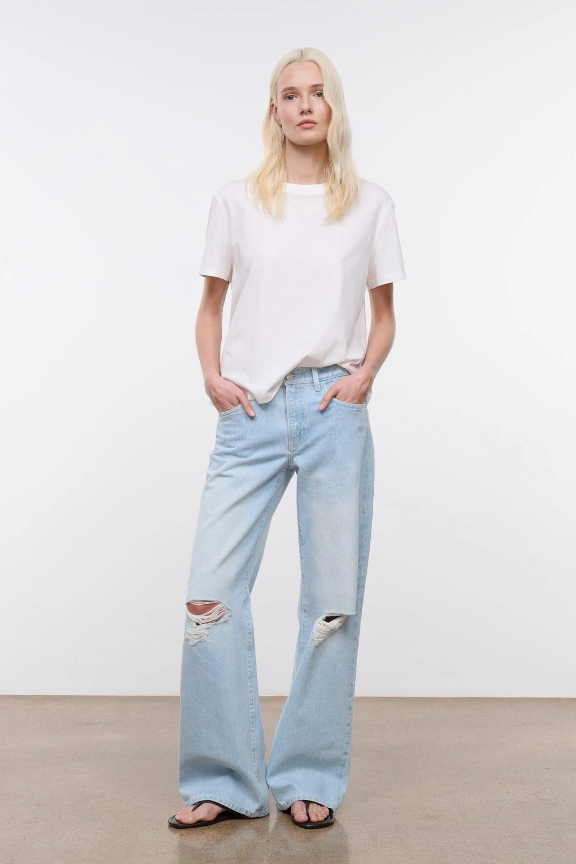 GUS DISTRESSED RELAXED JEAN | SALT WASH