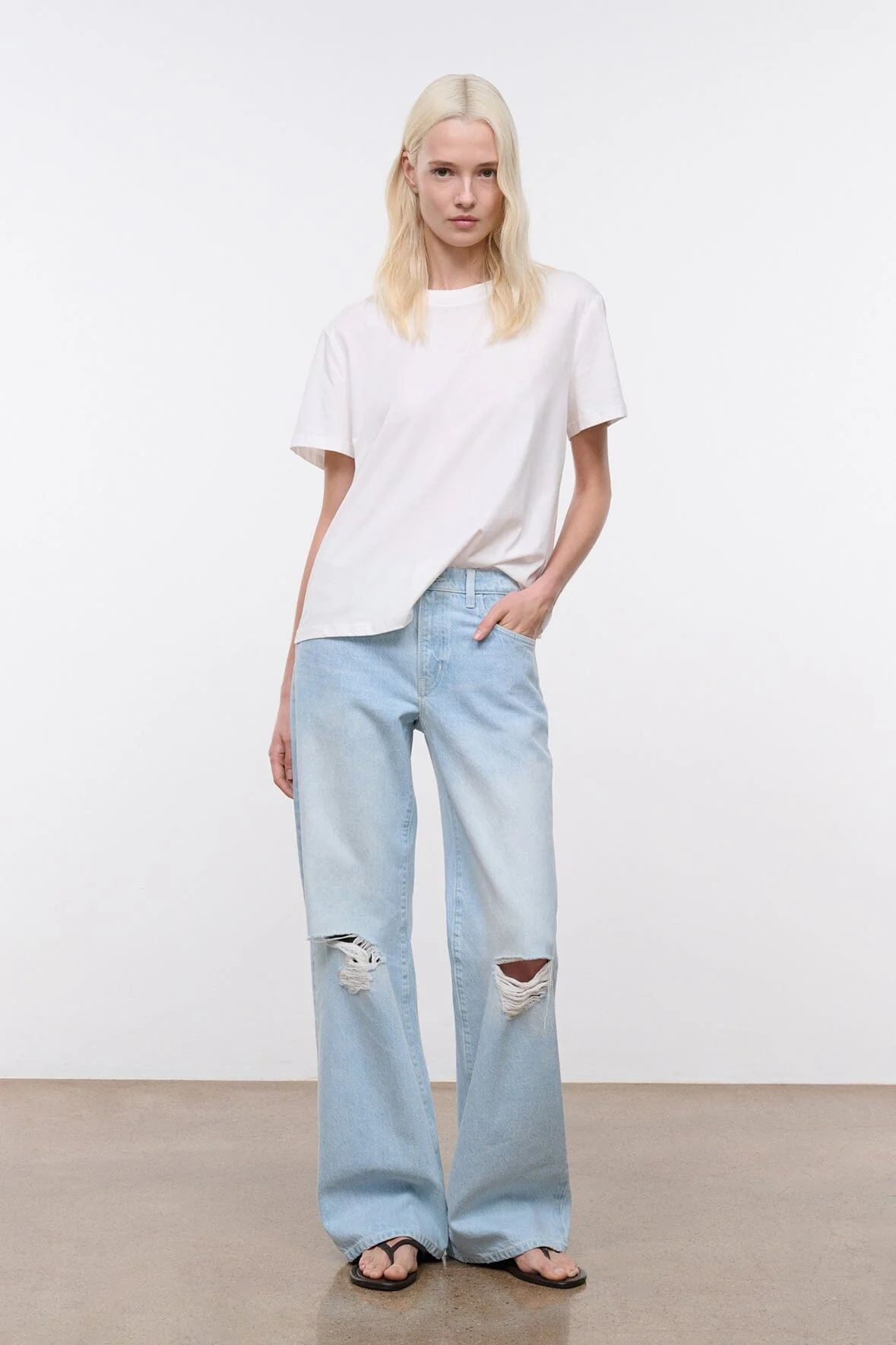 GUS DISTRESSED RELAXED JEAN | SALT WASH - Image 5