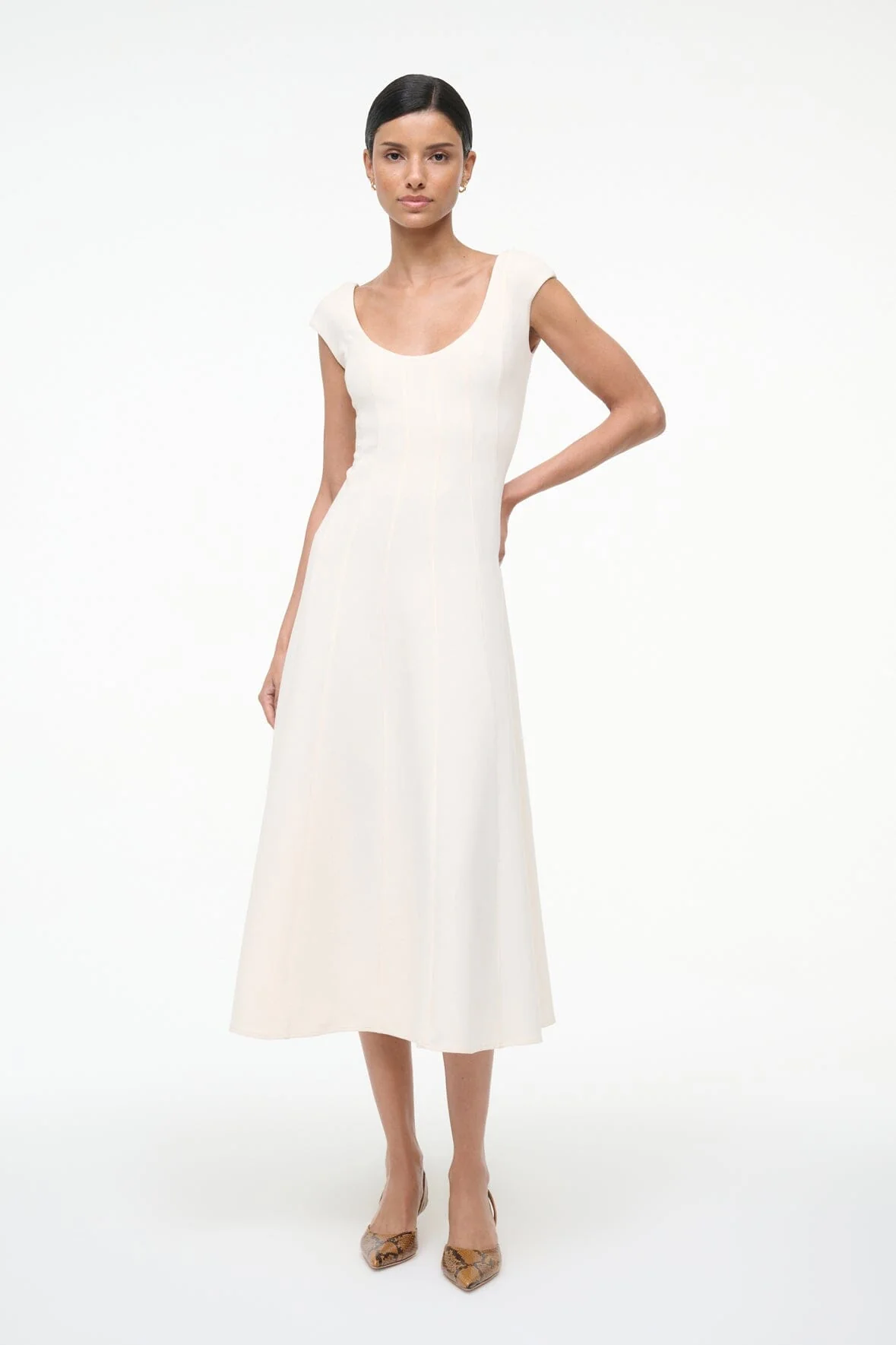 CHARLOTTE DRESS | ECRU