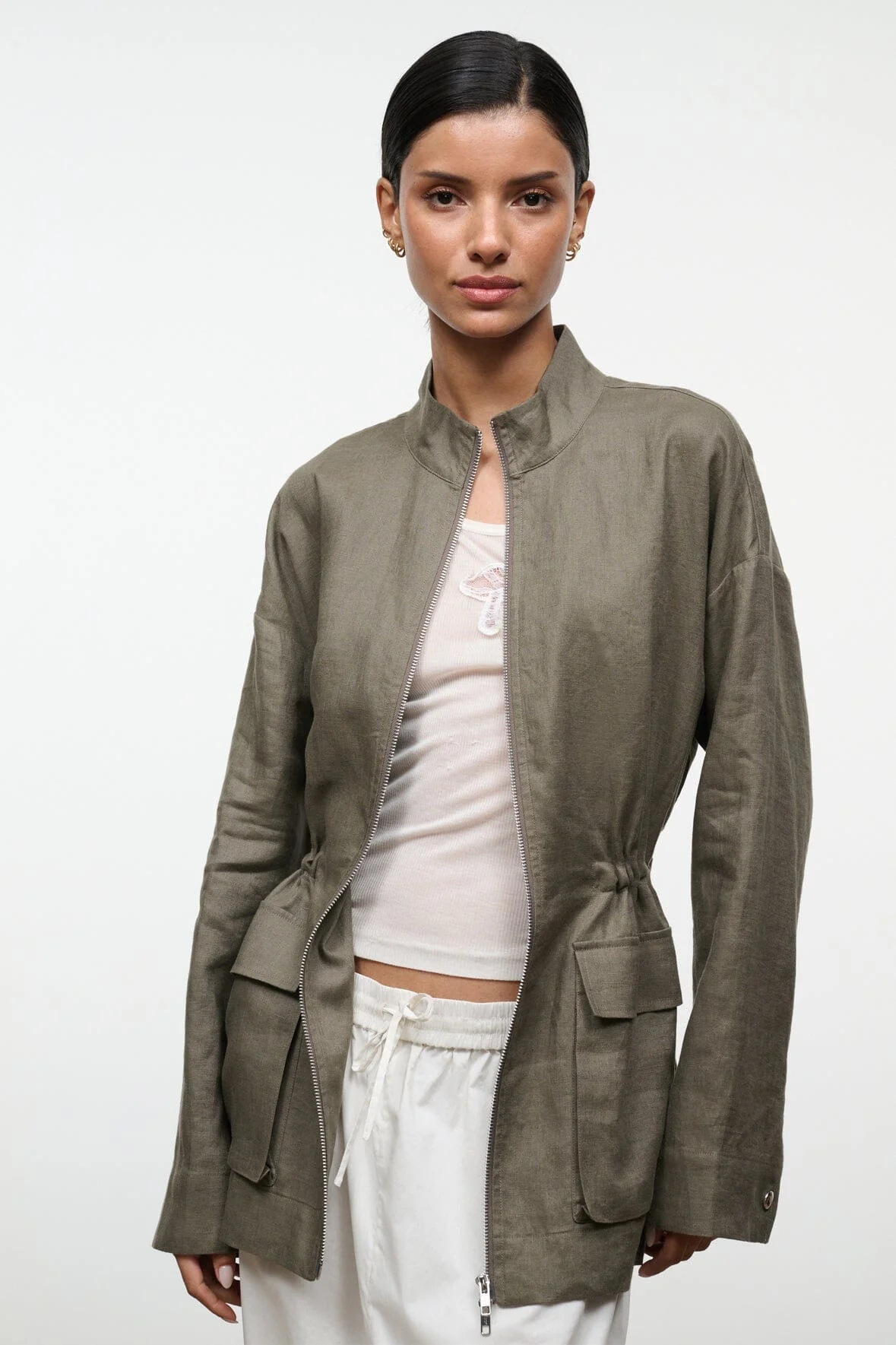 REED LINEN JACKET | THYME