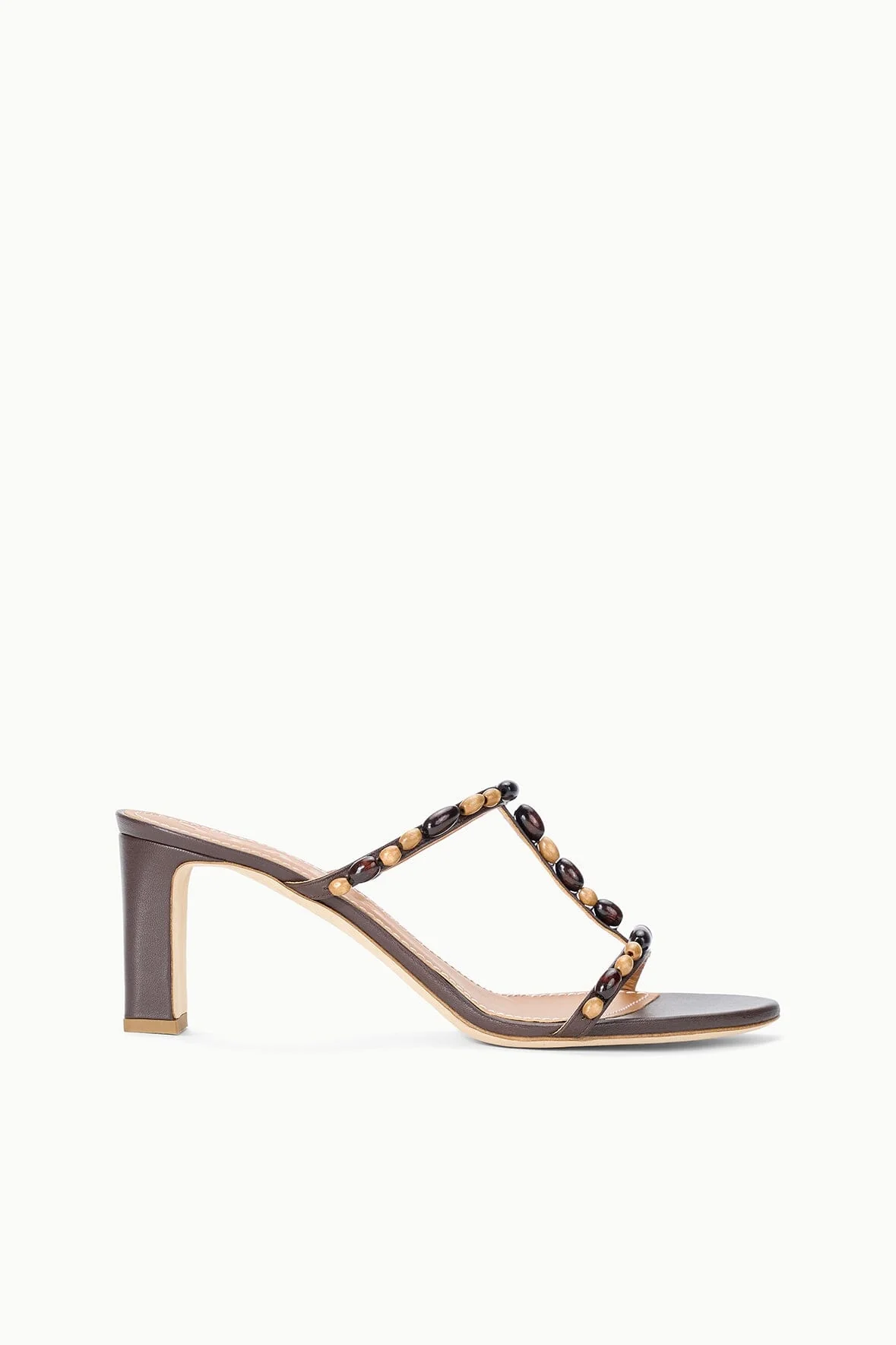 TALITA HEEL | WOOD BEADS