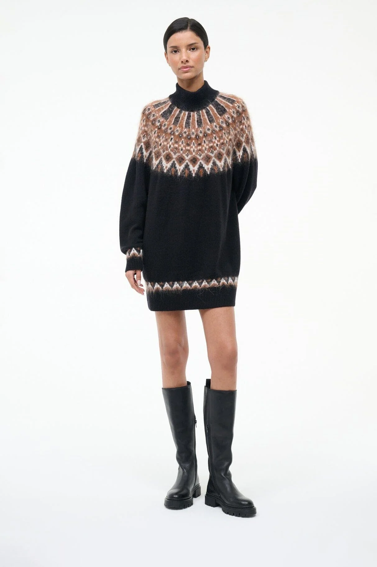 HENRY KNEE BOOT | BLACK - Image 2