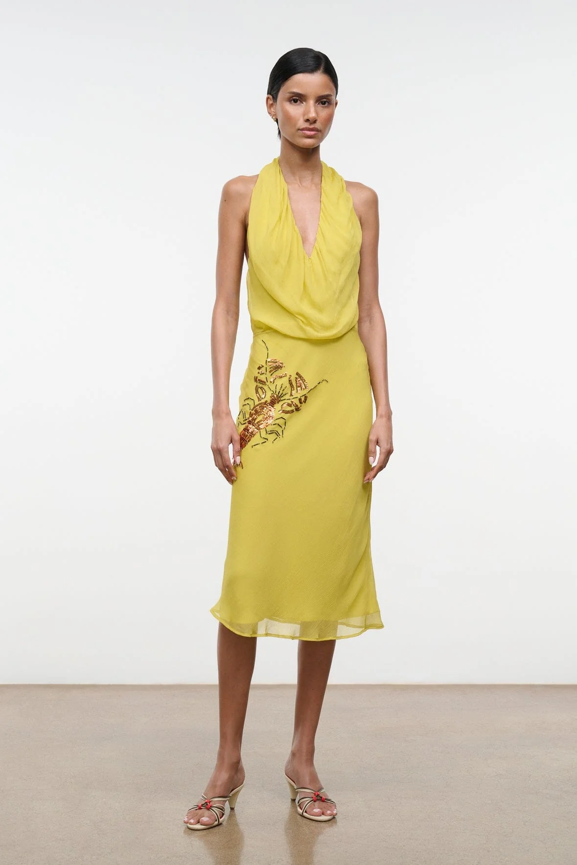 SIMONA DRESS | CITRON