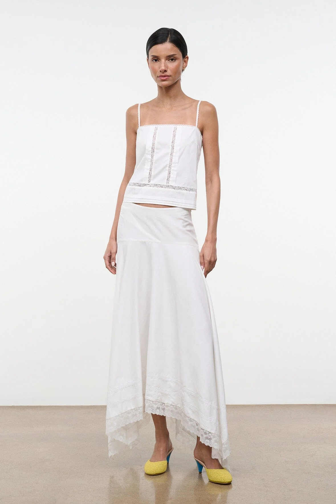 AINSLEY SKIRT | IVORY