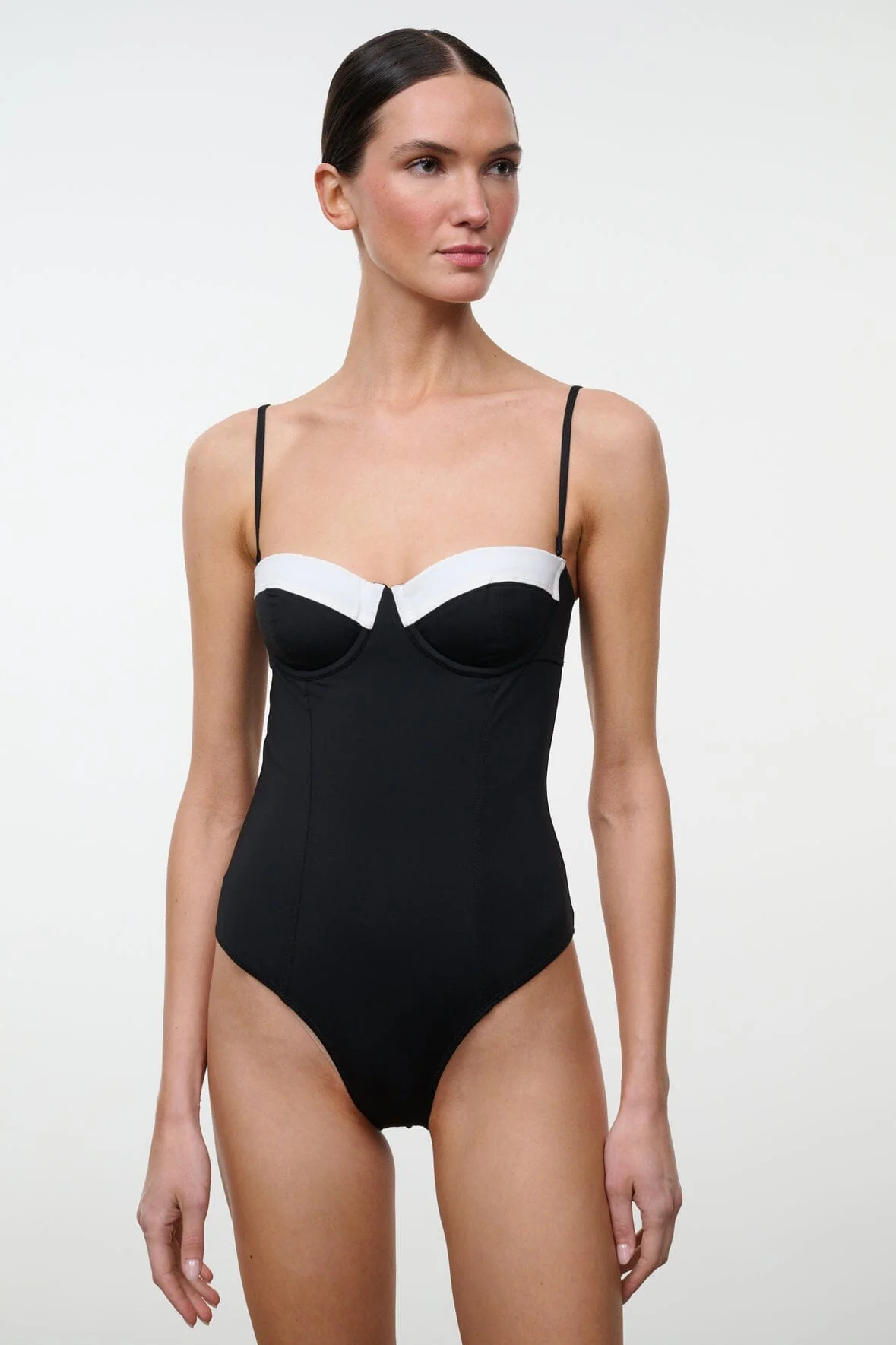 MAEVE ONE PIECE | BLACK WHITE