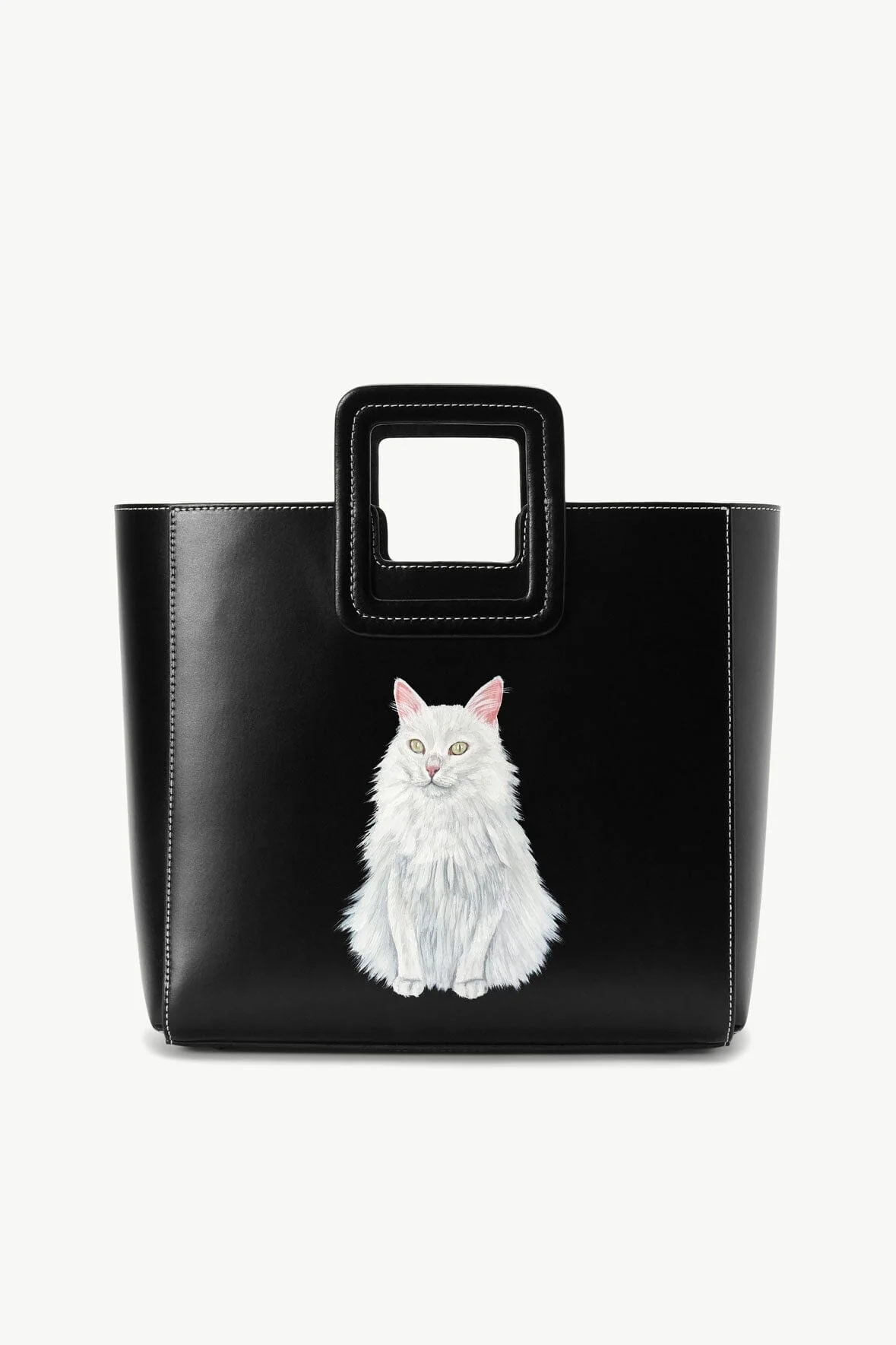 CUSTOM SHIRLEY LEATHER BAG | BLACK - Image 5