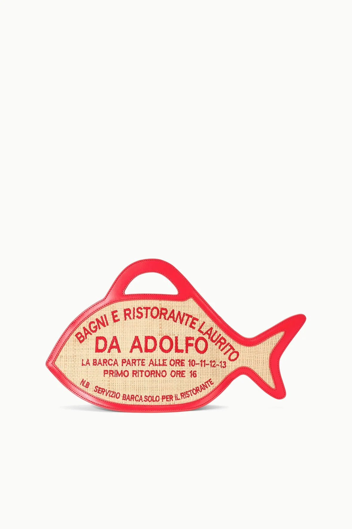 CLEO FISH BAG X DA ADOLFO | NATURAL