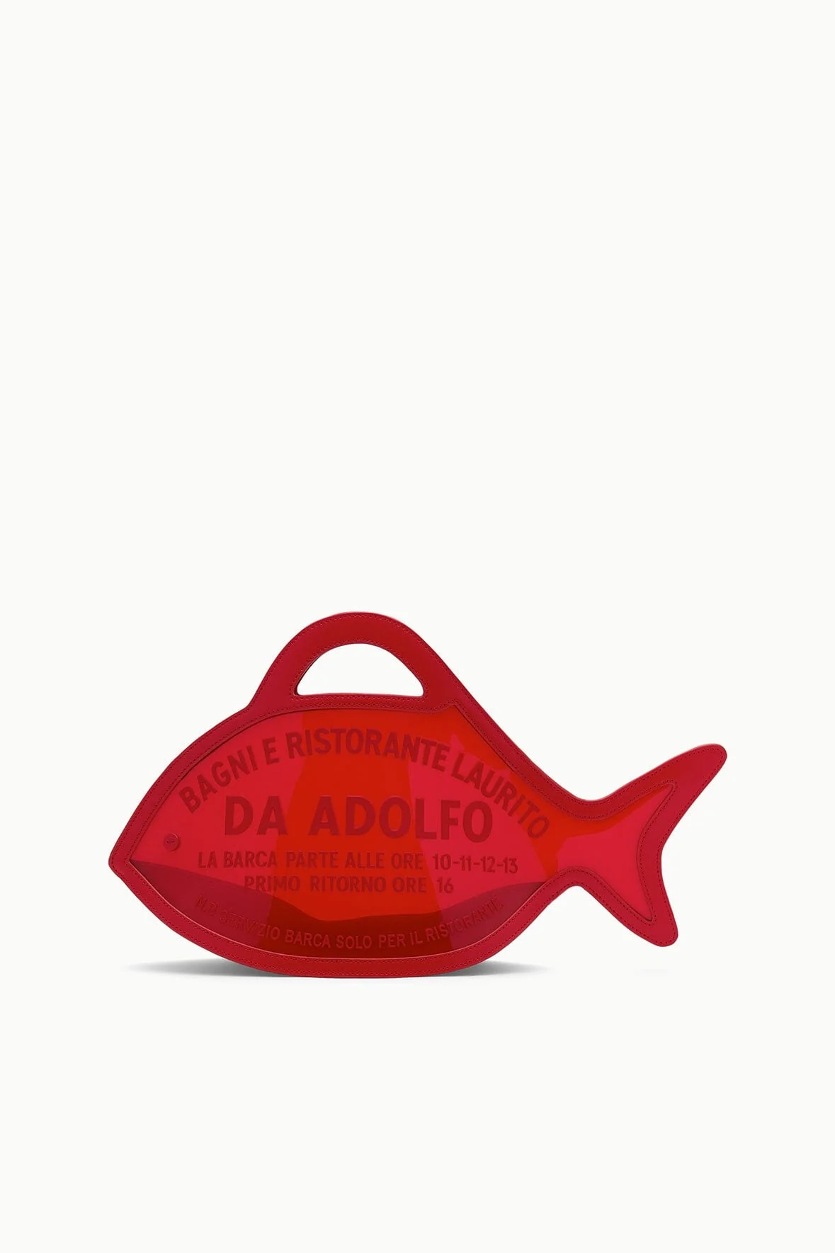 CLEO FISH BAG X DA ADOLFO | RED ROSE