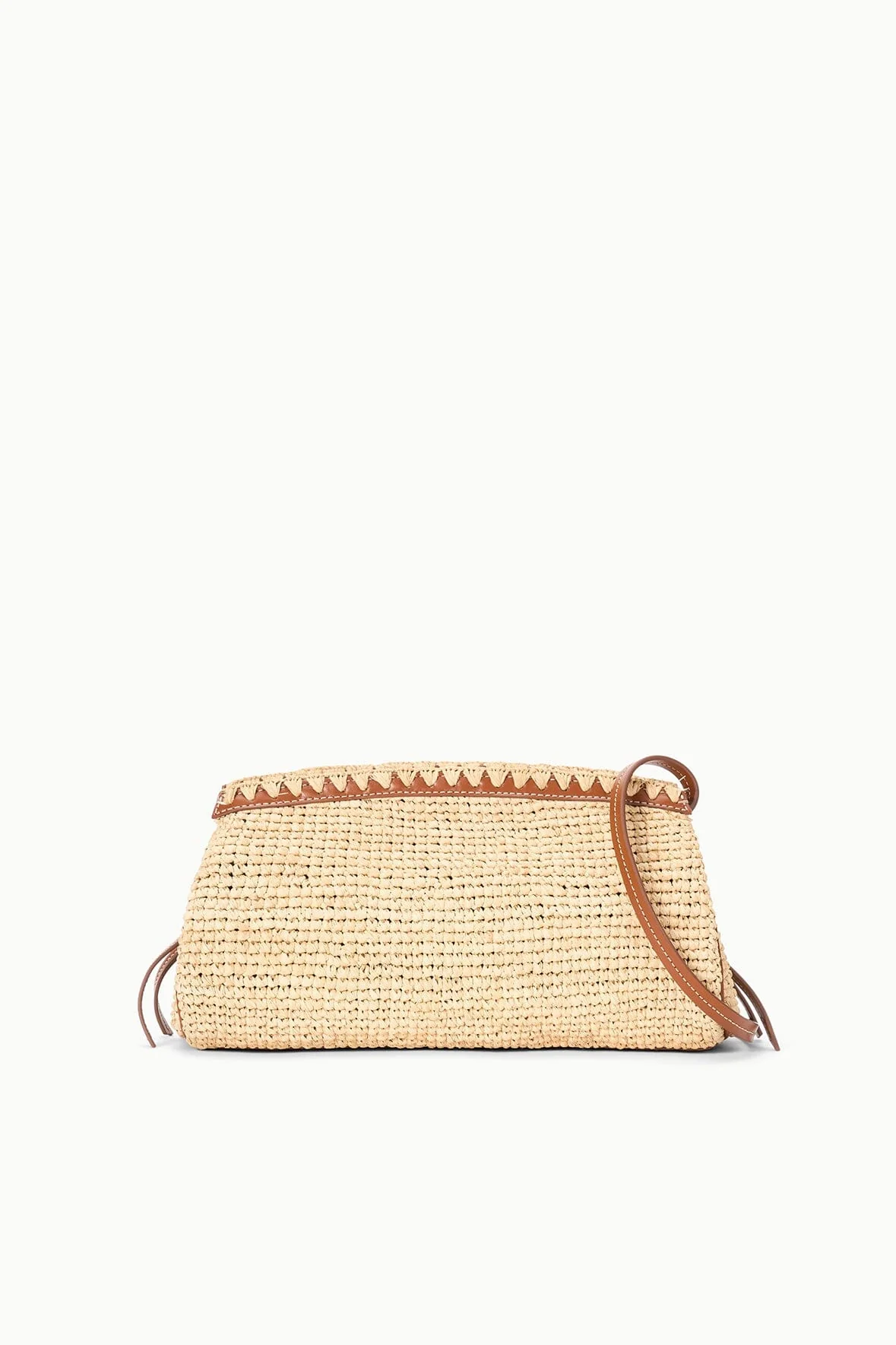MAUDE CONVERTIBLE CLUTCH | NATURAL TAN