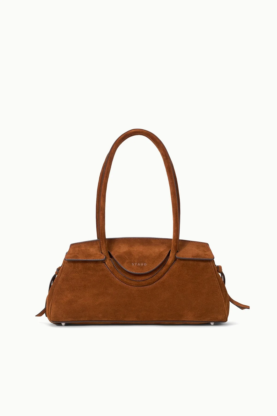 MAUDE SHOULDER BAG | TABAC SUEDE