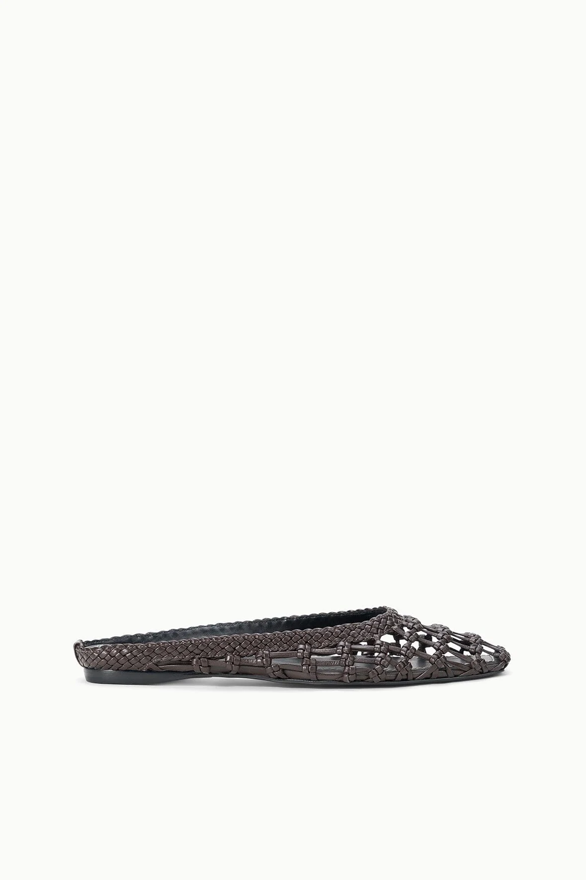 OTTO FLAT MULE | ESPRESSO KNOTTED