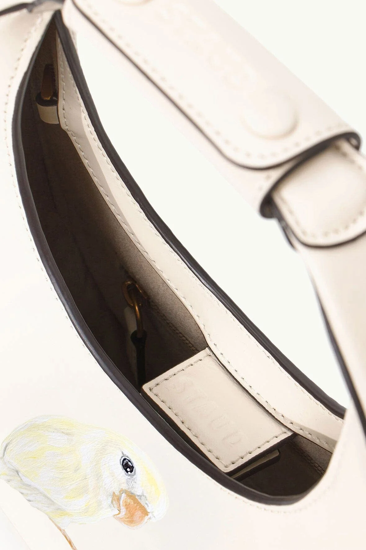 CUSTOM MINI MOON BAG | CREAM - Image 4