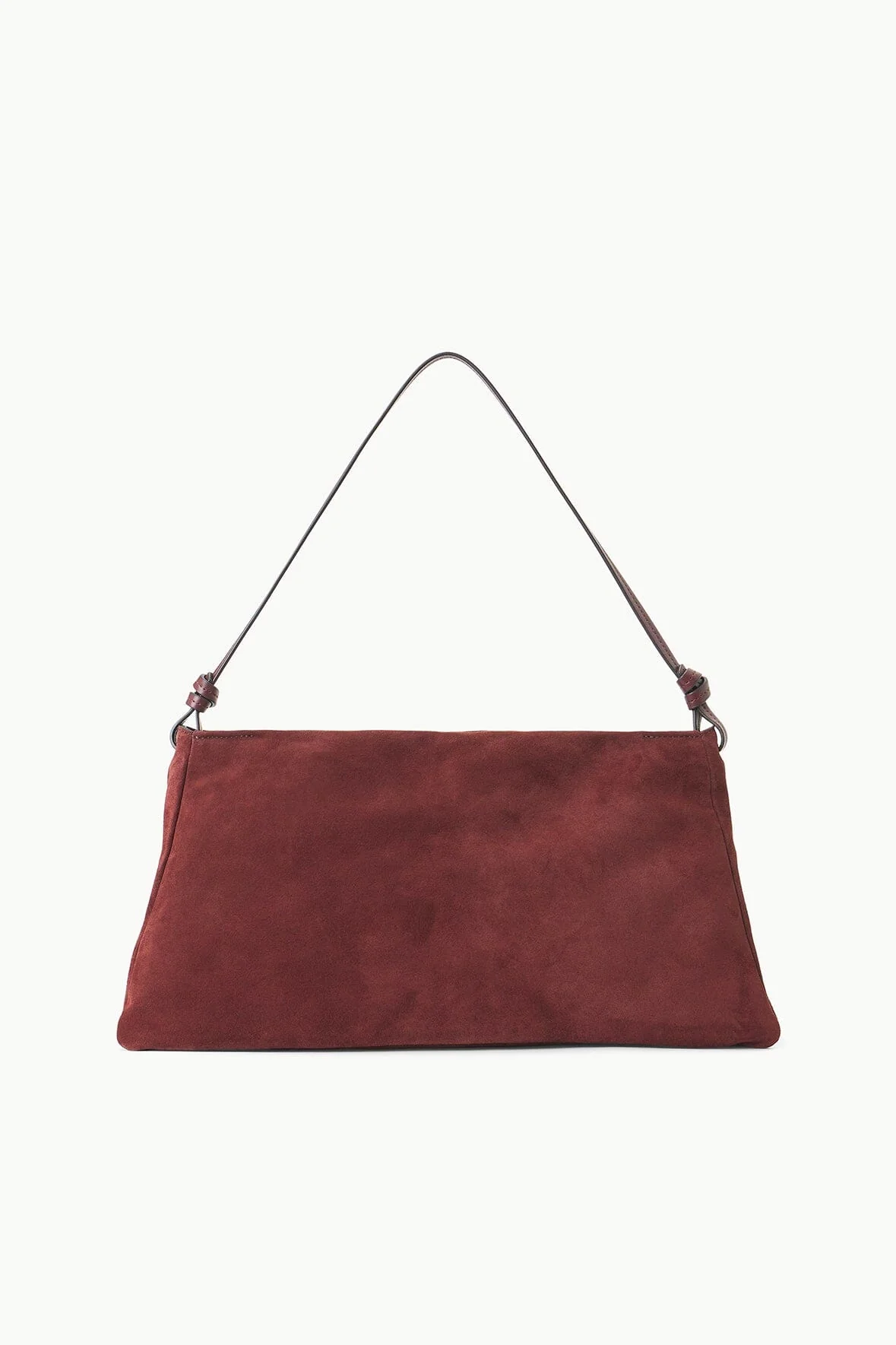 WALLY SHOULDER BAG | MAHOGANY SUEDE