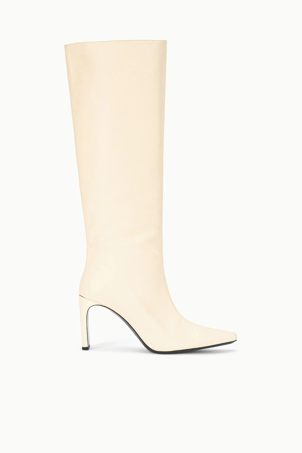 WALLY HIGH HEEL BOOT | CREAM